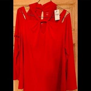 Cold shoulder top